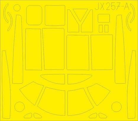 Maquette Eduard JX257 A-26B Invader TFace au 1/32 pour HOBBY BOSS