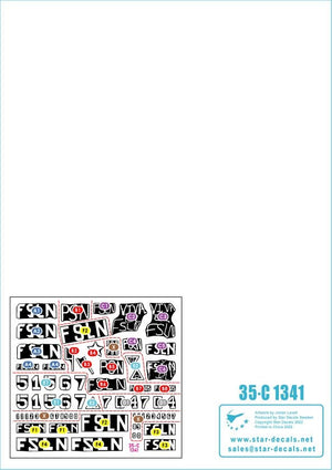 Star Decals 35-C1341 Nicaragua 2. Sandinista guerilla and post 1979 revolution army 1/35 – Bild 2
