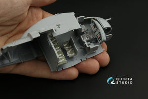 Quinta Studio QD48286 UH-1C 3D-Printed &amp;amp; coloured Interior on decal paper (HobbyBoss) 1/48 – immagine 10