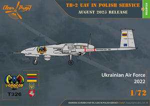 Clear Prop! CP72037 TB.2 UAV in Polish service STARTER KIT 1/72 – image 5