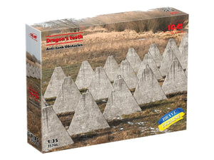 ICM 35746 Dragon’s teeth’. Аnti-tank Obstacles 1/35 – immagine 2