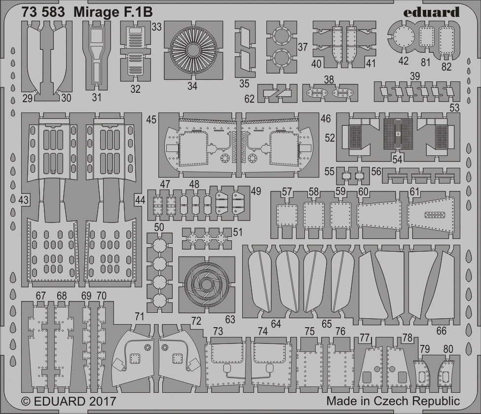 Eduard 73583 Mirage F.1B SPECIAL HOBBY 1/72 – image 2