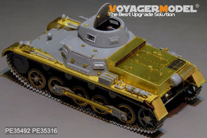 Maquette Voyager PE35492, char allemand Pz.Kpfw.I Ausf. B de la Seconde Guerre mondiale, pour maquette DRAGON 6186 au 1/35 – image 9