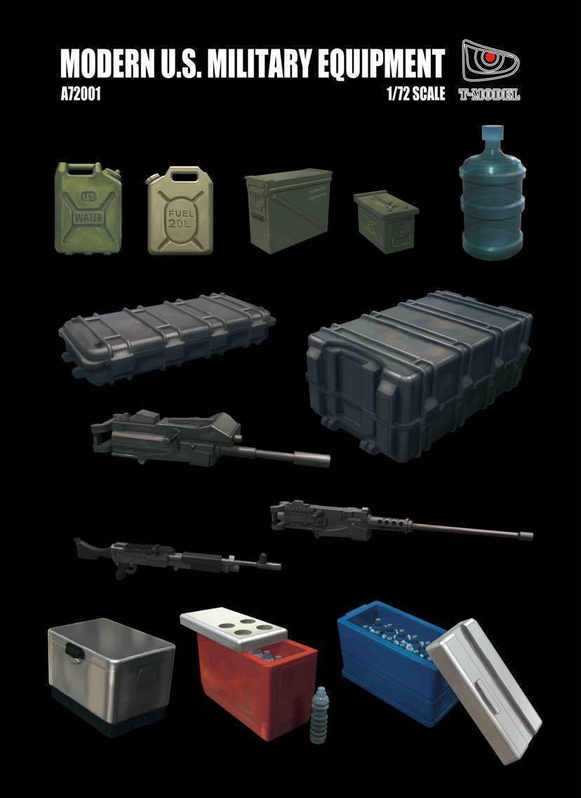 T-Model A72001 Modern US Military Equipment 1/72