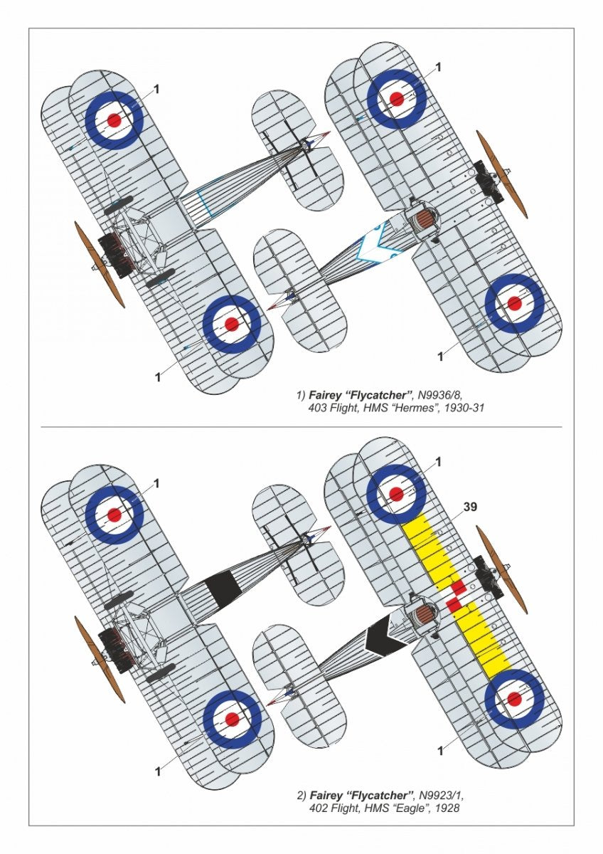 Armory Models 48001 Fairey Flycatcher British interwar FAA Fighter, early version, w/ Jaguar-III engine 1/48 – imagen 25