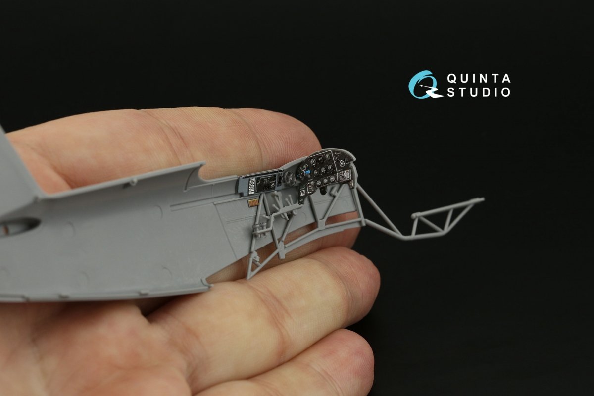 Quinta Studio QD48398 Yak-9T 3D-Printed &amp;amp; coloured Interior on decal paper (Zvezda) 1/48 – imagen 8