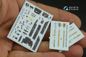 Quinta Studio QD48185 Me 262B-1a/U1 3D-Printed &amp;amp; coloured Interior on decal paper (for Dragon ) 1/48 – Bild 5