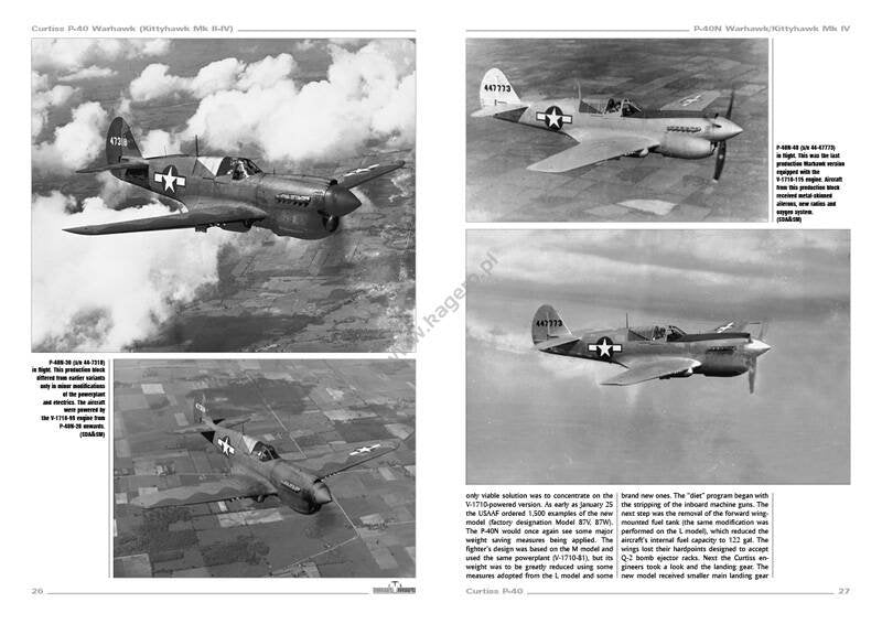 Kagero 3043 Curtiss P-40 vol. III EN – zdjęcie 2