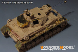 Maquette Voyager PE351148, char allemand Pz.Kpfw.IV Ausf.G Basic de la Seconde Guerre mondiale pour Tamiya 35378, échelle 1/35 – image 4