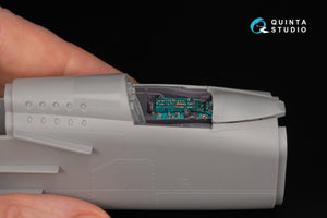 Intérieur imprimé en 3D et coloré sur papier décalcomanie (ICM) pour MiG-25RBF de Quinta Studio QD+48559 (avec pièces en résine imprimées en 3D) à l&amp;#39;échelle 1/48 – image 13