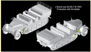 Dragon 6794 Sd.Kfz.7 8t Typ HL m 11 1943 Production 1/35 – zdjęcie 2