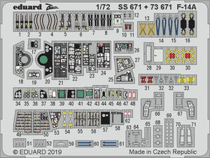 Eduard SS671 F-14A 1/72 HOBBY BOSS