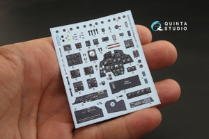 Quinta Studio QD32063 Bf 110C/D 3D-Printed &amp;amp; coloured Interior on decal paper (for Dragon kit) 1/32 – Bild 3
