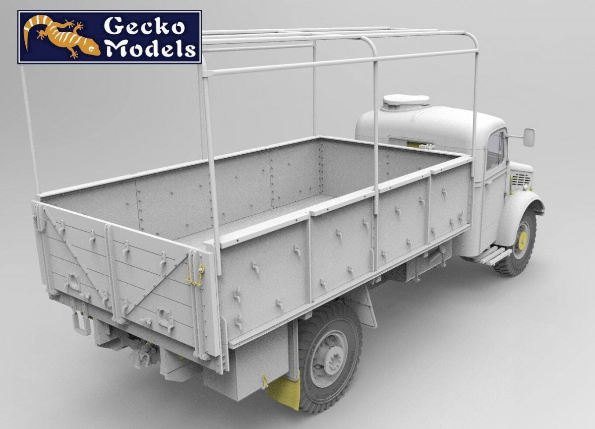 Gecko Models 35GM0155 Bedford OYD Truck 3t 4x2 GS (Metal Cargo Body) 1/35