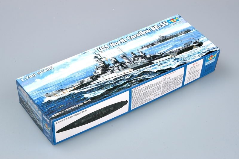 Trumpeter 05734 USS North Carolina BB-55 1/700 – Bild 2