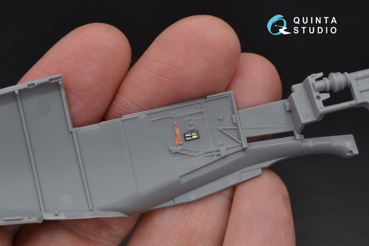 Quinta Studio QD48103 Bf 109G-6 3D-Printed &amp;amp; coloured Interior on decal paper (for Tamiya kit) 1/48 – imagen 9