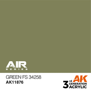 AK Interactive AK11876 GREEN FS 34258 – AIR 17 ml