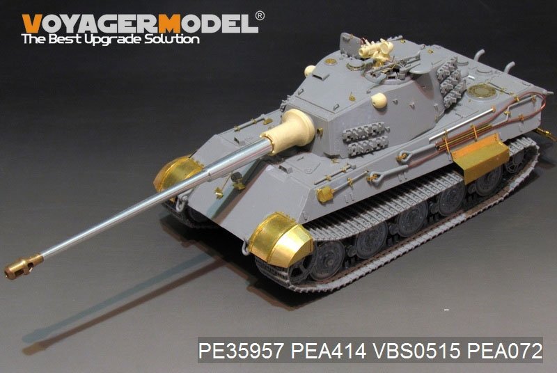 Voyager Model PE35957 WWII German King Tiger (Hensehel Turret) For HOBBYBOSS 84533 1/35 – Bild 4