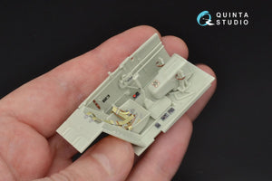 Quinta Studio QD32029 Bf 109G-6 3D-Printed &amp;amp; coloured Interior on decal paper (for Revell kit) 1/32 – immagine 9