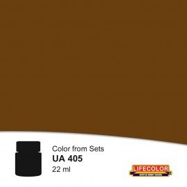 Chemise de service marron Lifecolor UA405 (uniformes allemands) 22 ml