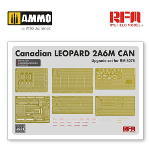 Rye Field Model 2021 Upgrade set for 5076 Canadian Leopard 2A6M CAN 1/35 – immagine 3