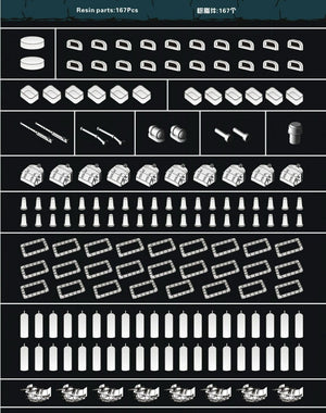 Flyhawk FH350125 USS Alabama BB-60 (for Trumpeter 05307) 1/350 – immagine 4