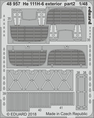 Eduard 48957 He 111H-6 exterior ICM 1/48