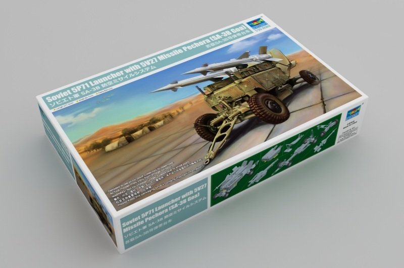 Trumpeter 02354 Soviet 5P71 Launcher with 5V27 Missile Pechora (SA-3B Goa) 1/35 – Bild 2
