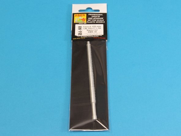 Aber 35L-141 French 105mm CN-105-F1 L/56 barrel for AMX30/40 1/35 – immagine 5