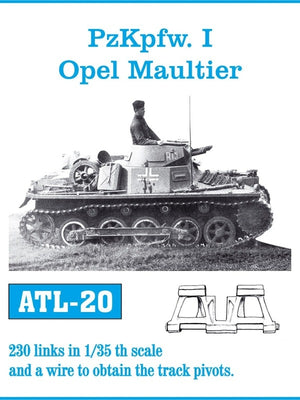 Friulmodel ATL-020 PzKpfw. And Opel Maultier 1/35