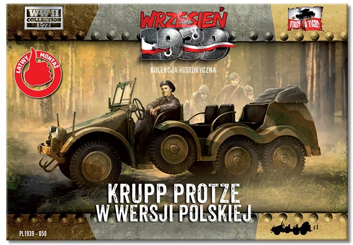 First to Fight PL050 Krupp Plotze w wersji polskiej 1/72 – zdjęcie 2