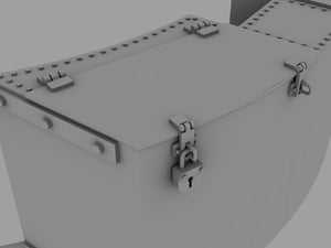Panzer Art RE35-064 Stowage bin for Tiger I tank (Kursk Battle) 1/35 – image 2