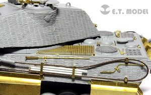 E.T. Model E72-020 WWII German KING TIGER (Porsche Turret) For DRAGON 7254 1/72 – immagine 8