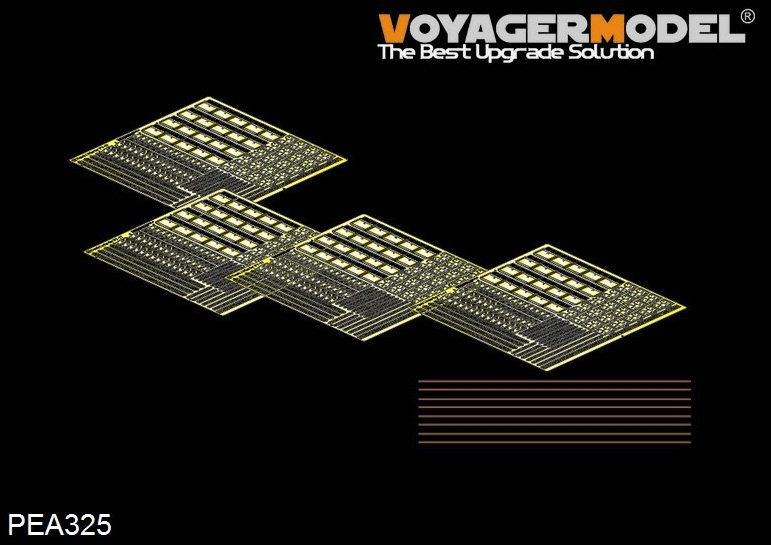 Voyager Model PEA325 WWI French Renault FT-17 Track Links (For MENG TS-008) 1/35 – Bild 2
