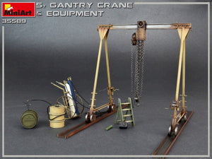 MiniArt 35589 5 TON GANTRY CRANE &amp;amp; EQUIPMENT 1/35 – Bild 5