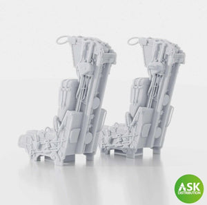 Art Scale Kit A32036 GRU-7A Ejection Seats for F-14A/B Early - excl. Seat Belts (2 pcs) rec. for Trumpeter 1/32 – Bild 2