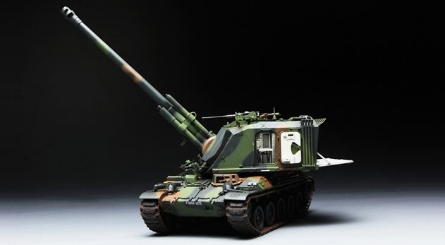 Meng Model TS-004 French AUF1 155mm Self-propelled Howitzer 1/35 – Bild 8