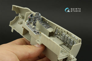 Quinta Studio QD32157 F-15C Late/F-15J late 3D-Printed &amp;amp; coloured Interior on decal paper (Tamiya) 1/32 – imagen 10