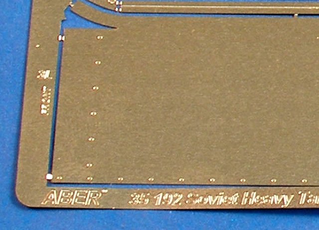 Aber 35192 Russian heavy tank KV-1, KV-2 - vol. 2 - additional set - fenders, early model 1/35 – Bild 2