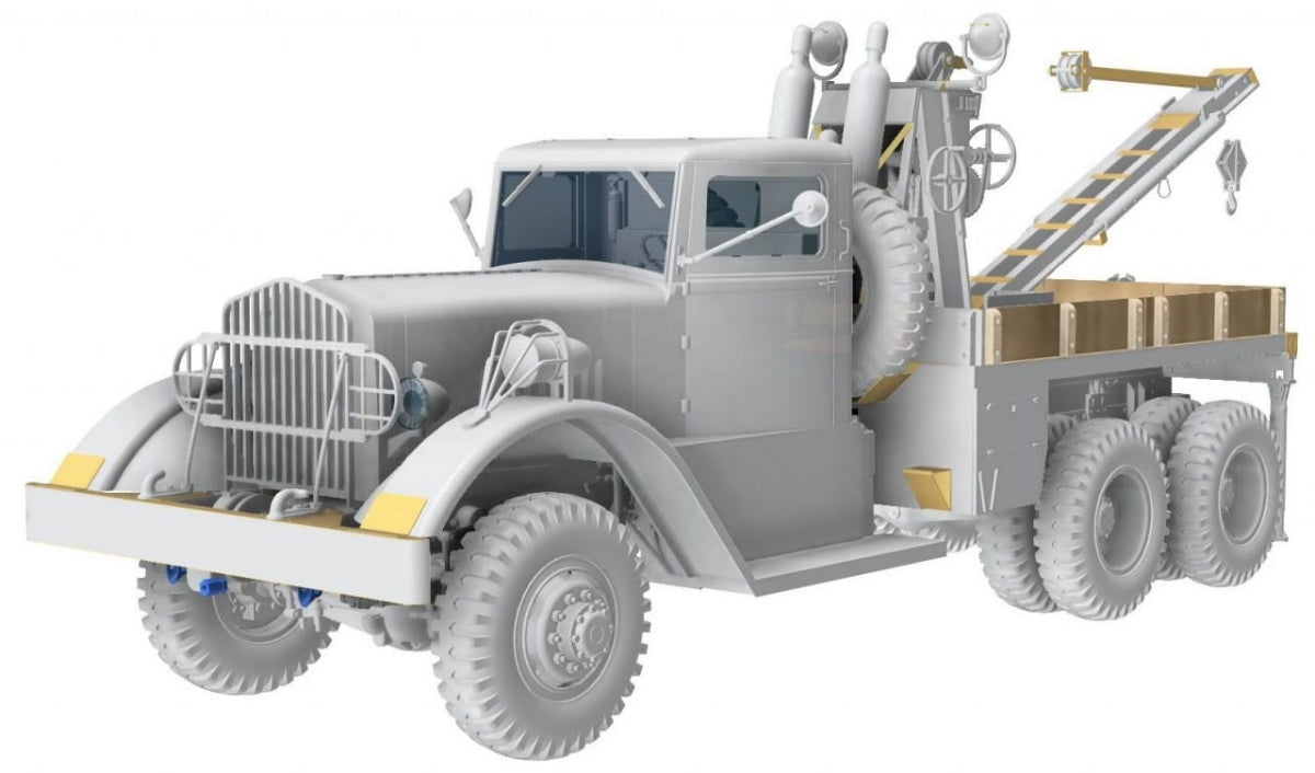 Thunder Model 35009 US Heavy Wrecker Ward LaFrance M1000, series 1 1/35 – image 6