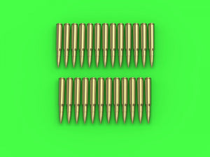 Master GM-35-023 M1919 Browning .30 caliber (7,62mm) - naboje (25sztuk) 1/35 – immagine 3
