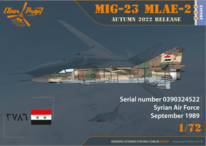 Propulseur transparent ! Kit expert MiG-23MLAE-2 Flogger-G CP72031 au 1/72  – image 8