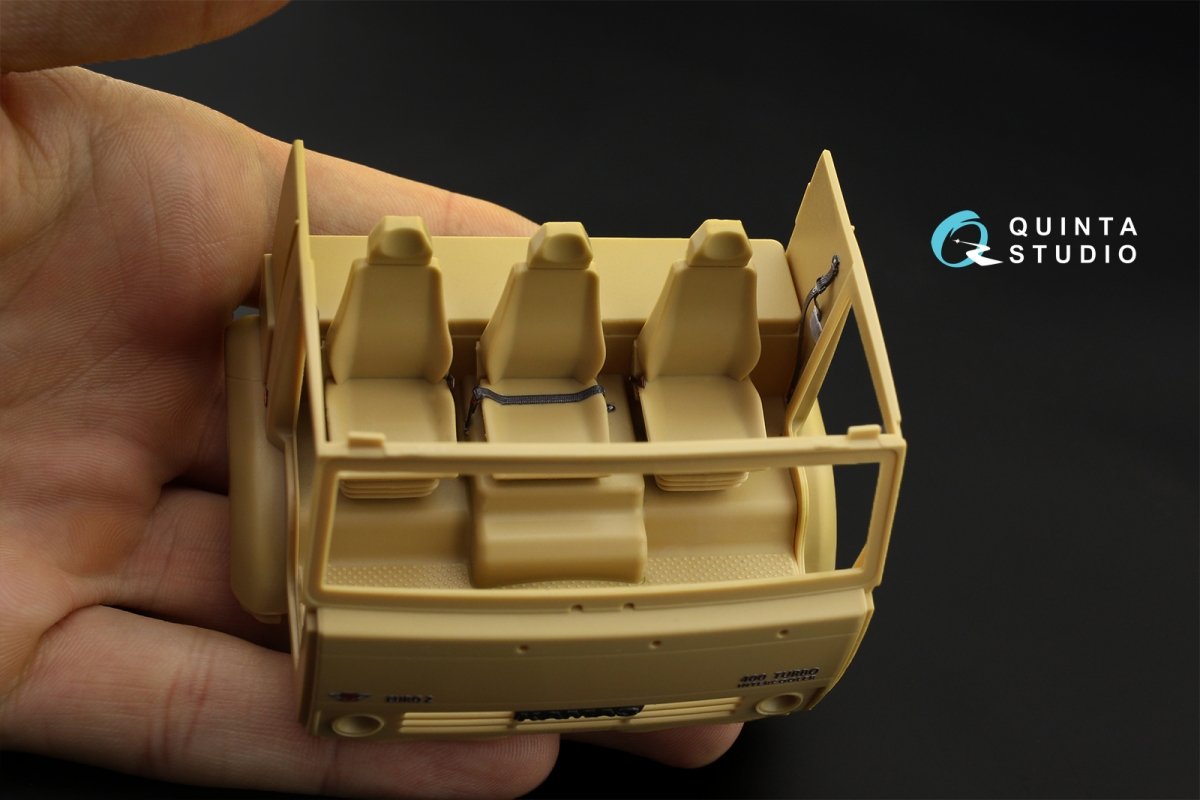 Quinta Studio QR35005 Kamaz trucks safety belts 3D-Printed &amp;amp; coloured on decal paper (all kits) 1/35 – immagine 6