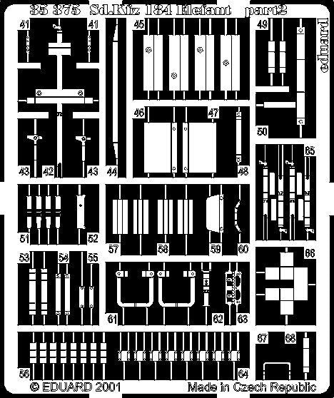 Eduard 35375 Éléphant 1/35 Dragon