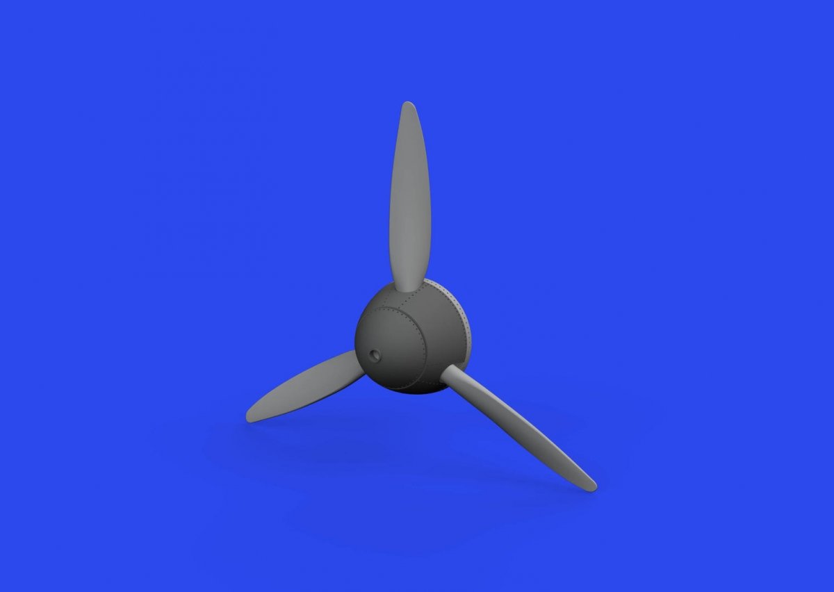 Eduard 672314 Bf 109F propeller late PRINT EDUARD 1/72 – immagine 2