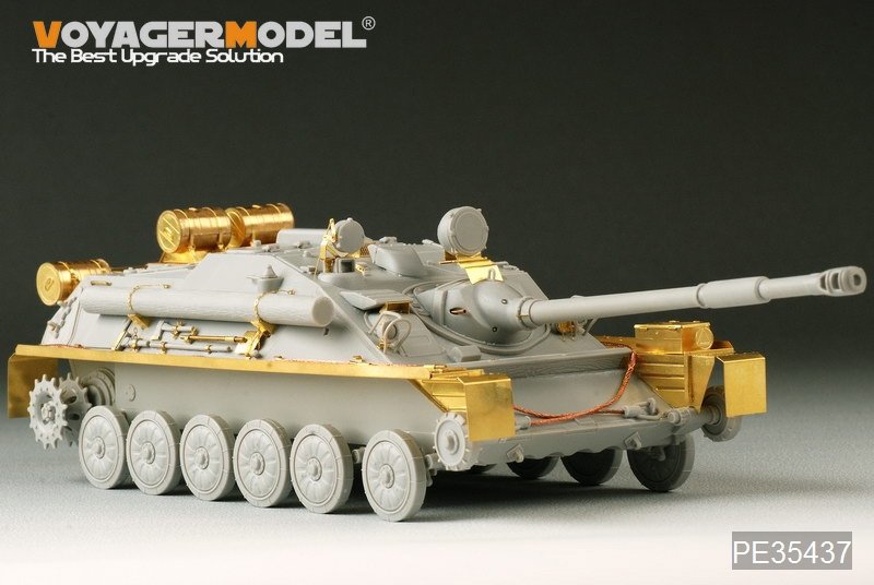 Maquette Voyager PE35437, canon automoteur aéroporté russe ASU-85 Mod.1956 de la Seconde Guerre mondiale pour TRUMPETER 01588, échelle 1/35 – image 9