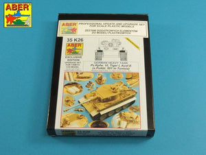 Aber 35K26 Pz.Kpfw. VI Ausf.E ( i.Kfz.181) Tiger I – s.PzAbt. 501 in Tunisia 1/35 – imagen 22