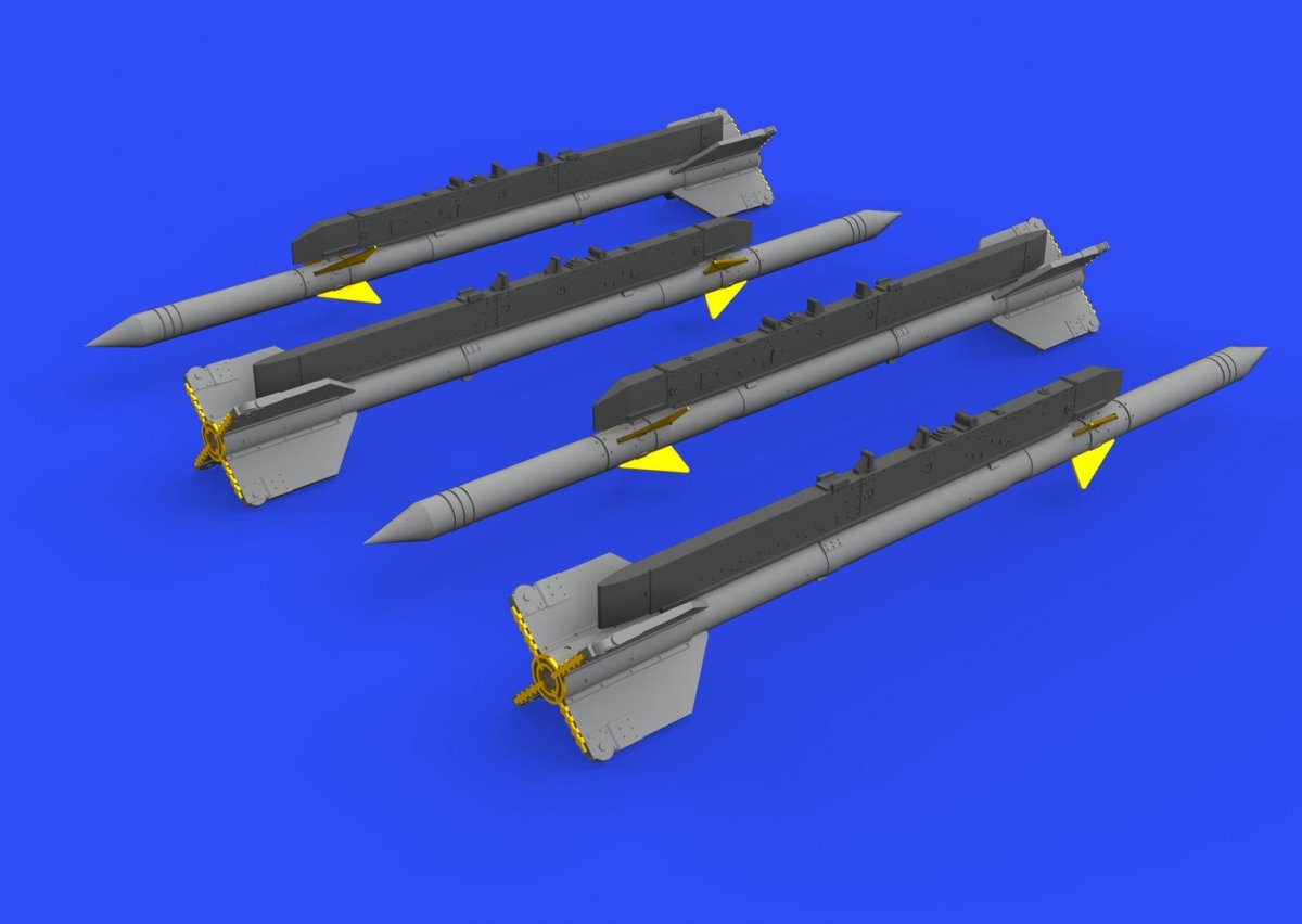 Eduard 672237 R-3R missiles for MiG-21 1/72 EDUARD – Bild 3