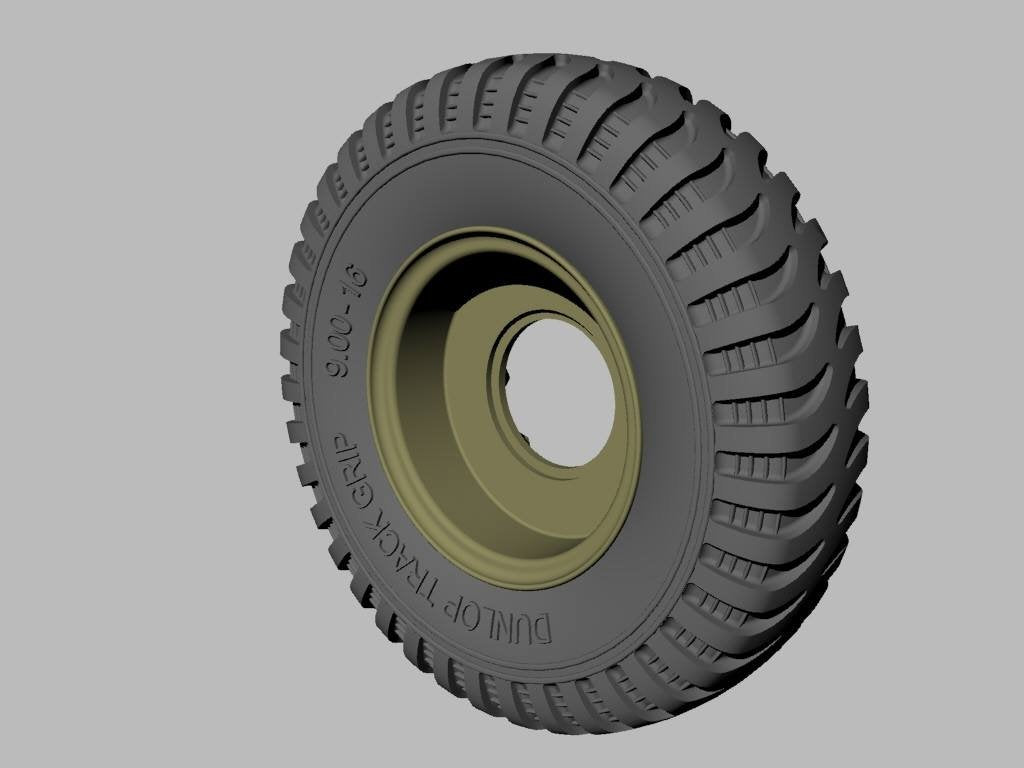 Panzer Art RE35-411 Humber Mk I road wheels (Firestone pattern) 1/35 – immagine 2