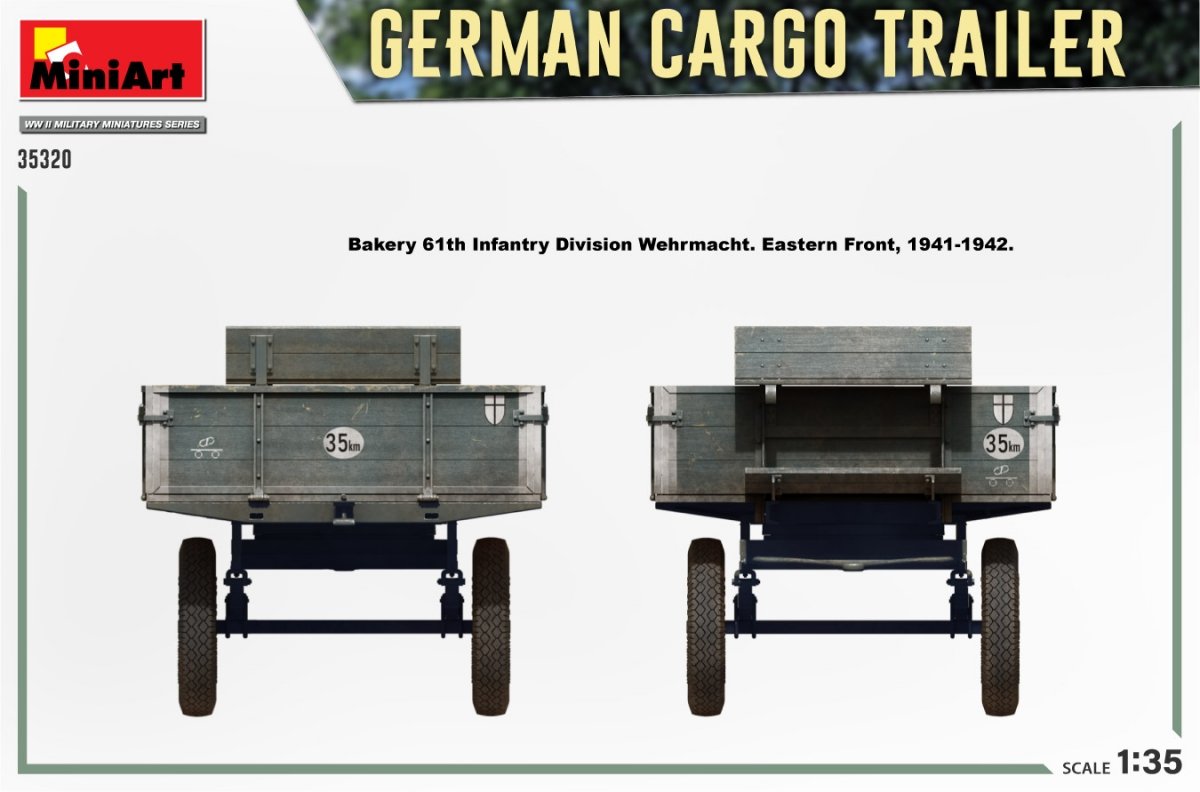 MiniArt 35320 GERMAN CARGO TRAILER 1/35 – image 6
